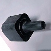 Переходник (квадратная труба 22*22 мм на Ø 10 мм)